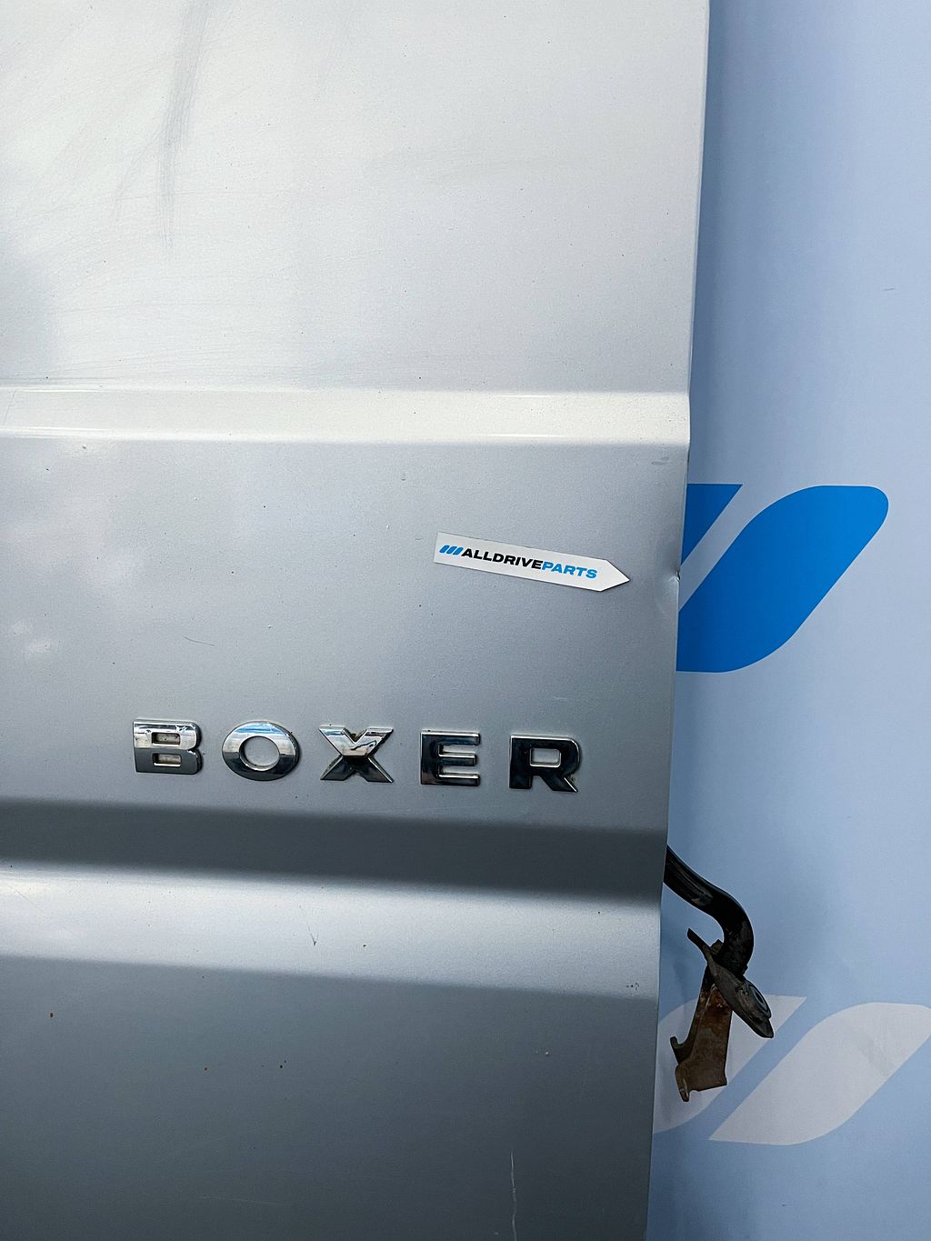 Achterdeur rechts Peugeot Boxer H2 zilvergrijs 1612598180