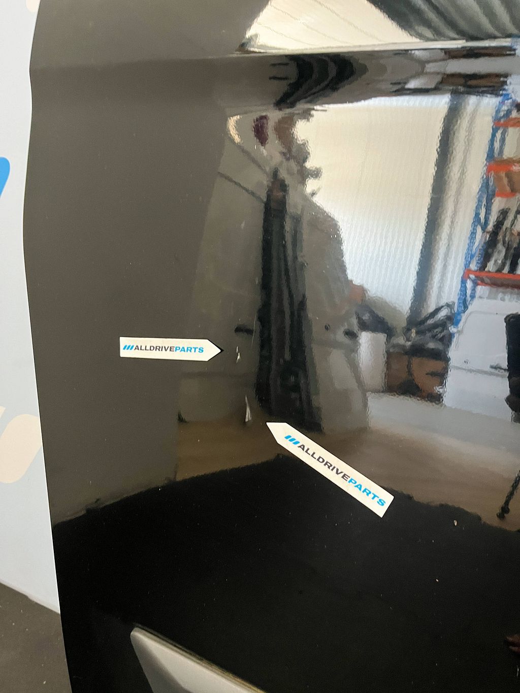 Schuifdeur rechts Ford Transit custom Zwart PBK21B24602AJ