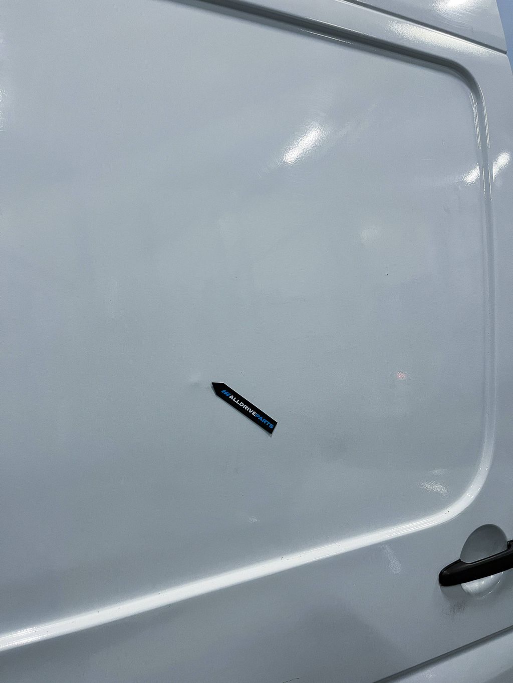 MB Mercedes Sprinter W906 Schuifdeur rechts wit dicht H2 