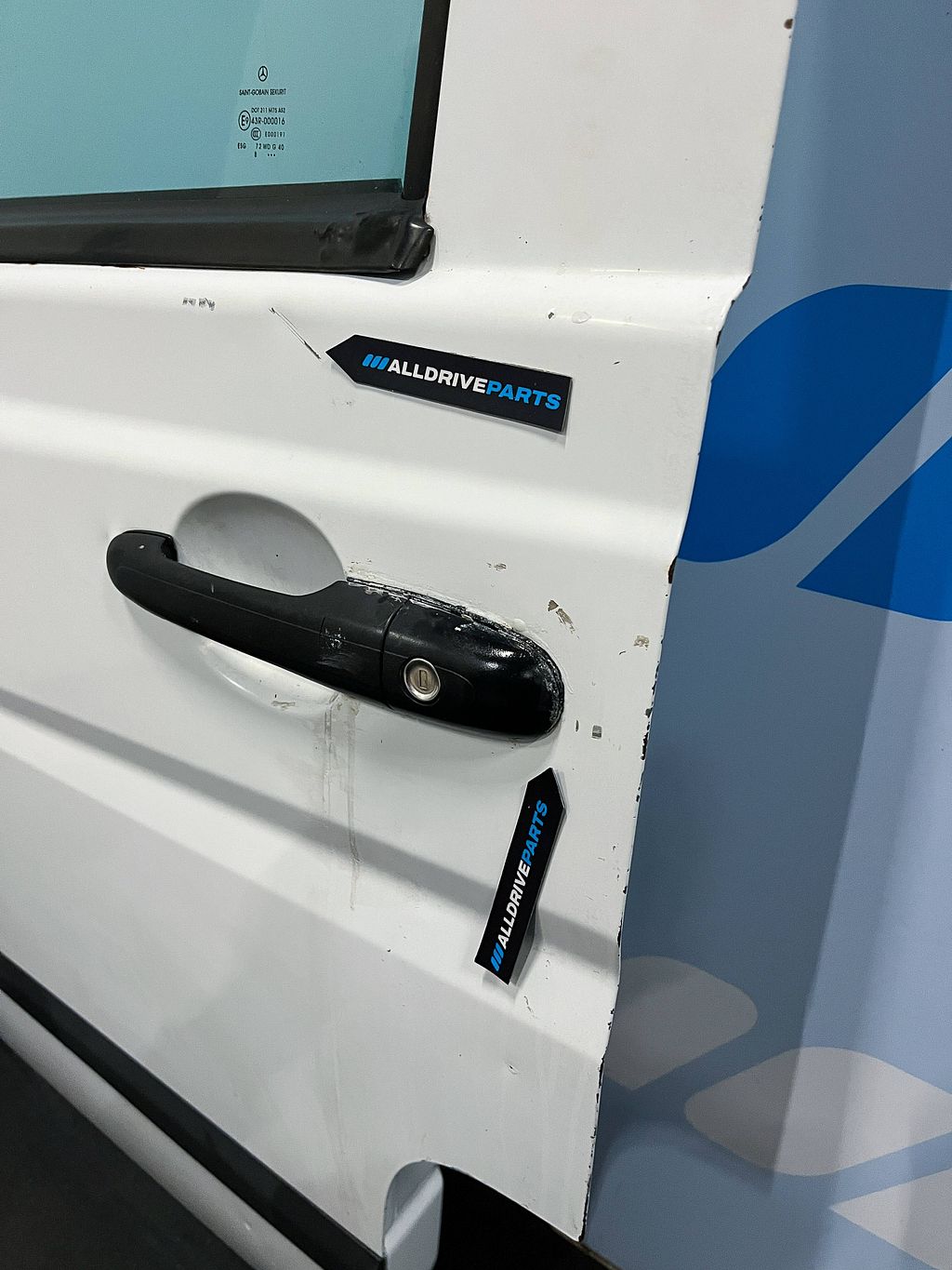 Mercedes Vito W639 Voorportier links wit A6397201005