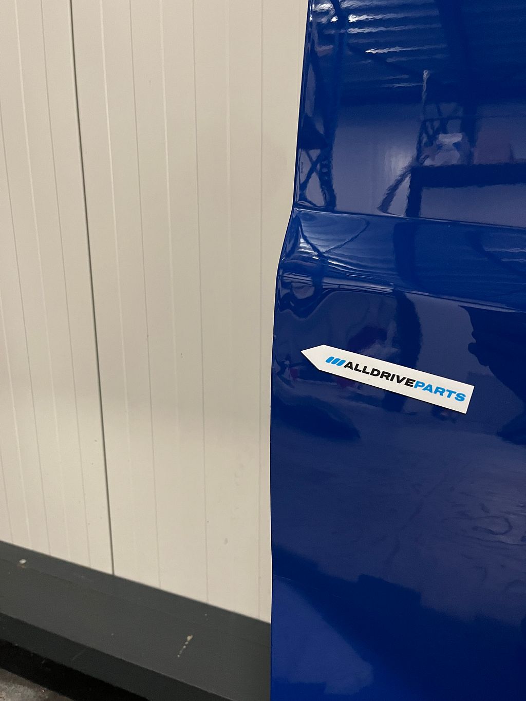 Opel Combo / Fiat Doblo Schuifdeur rechts 4DU blauw 95514768