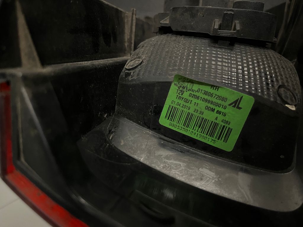 Peugeot Boxer, Fiat Ducato achterlicht rechts 1380672080