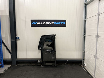 Peugeot Partner achterdeur rechts zwart met ruit 8703E4