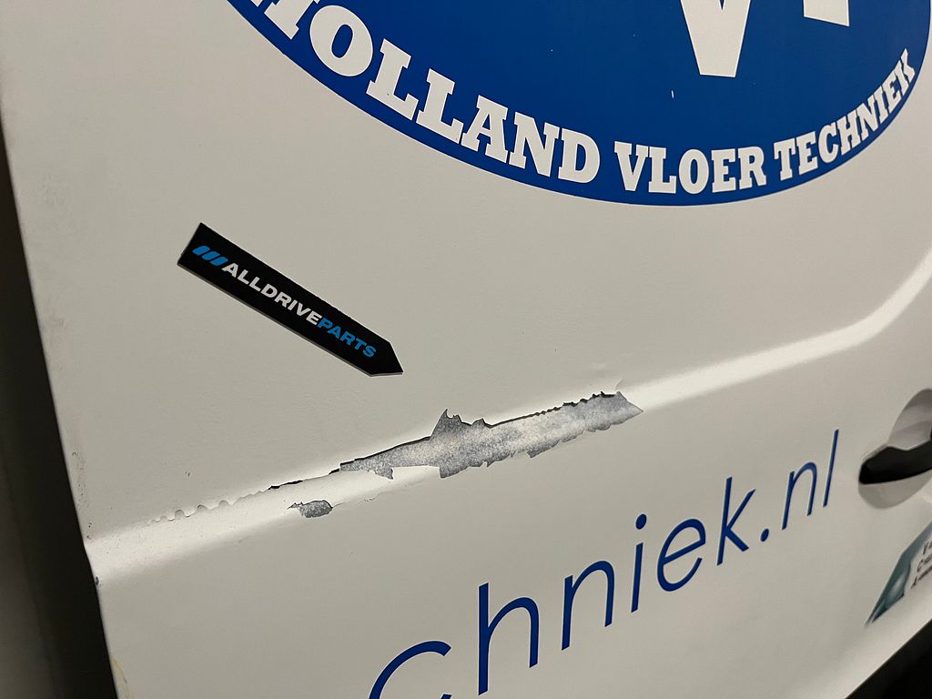 Peugeot Partner Schuifdeur rechts wit dicht 9008S2