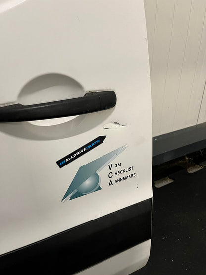 Peugeot Partner Schuifdeur rechts wit dicht 9008S2