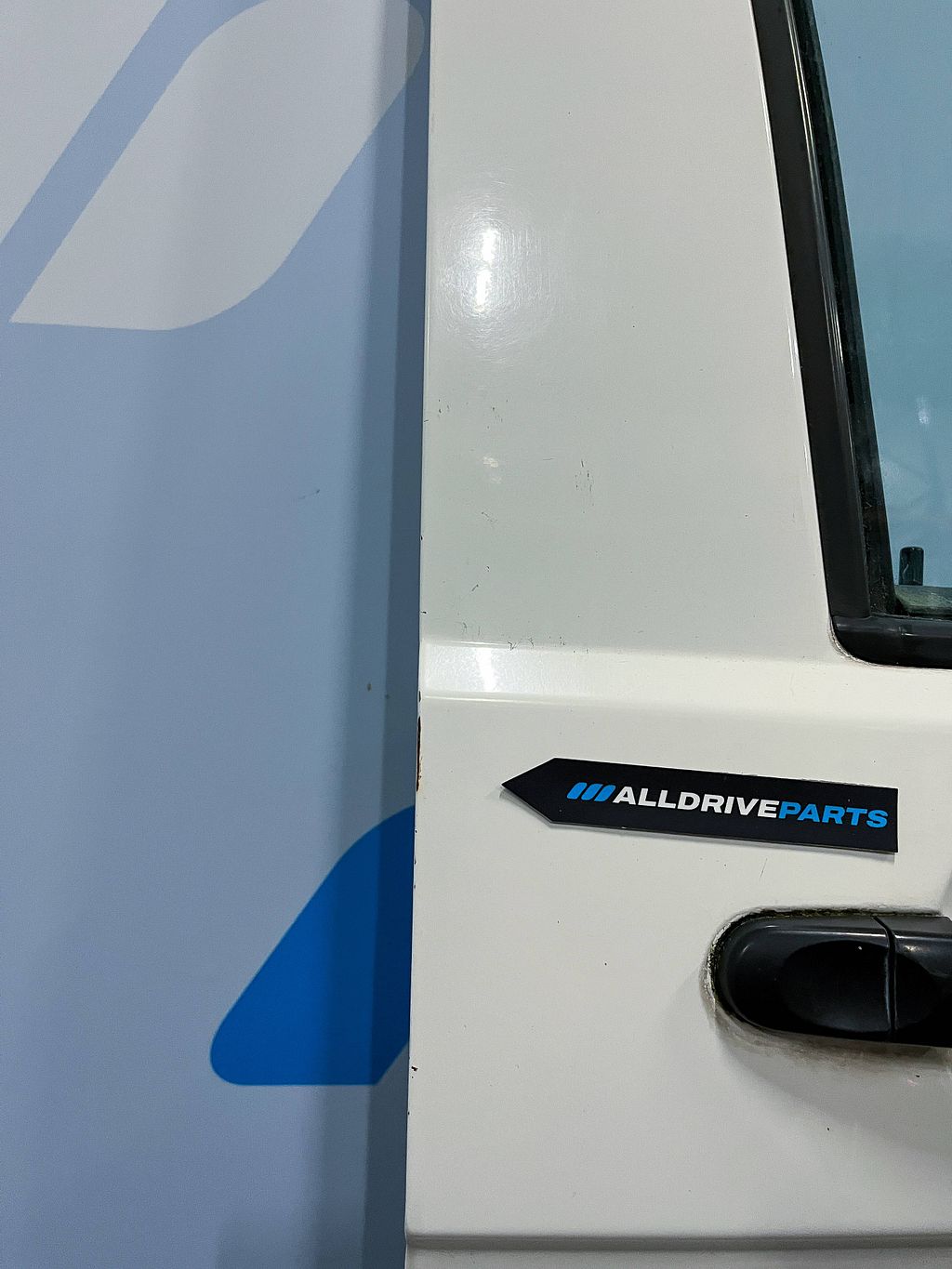 VW Transporter T5 GP Voorportier rechts wit LB9A 7E0831056F