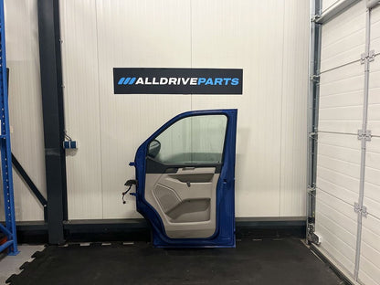 VW Transporter T6 Voorportier rechts blauw LB5K 7LA831056