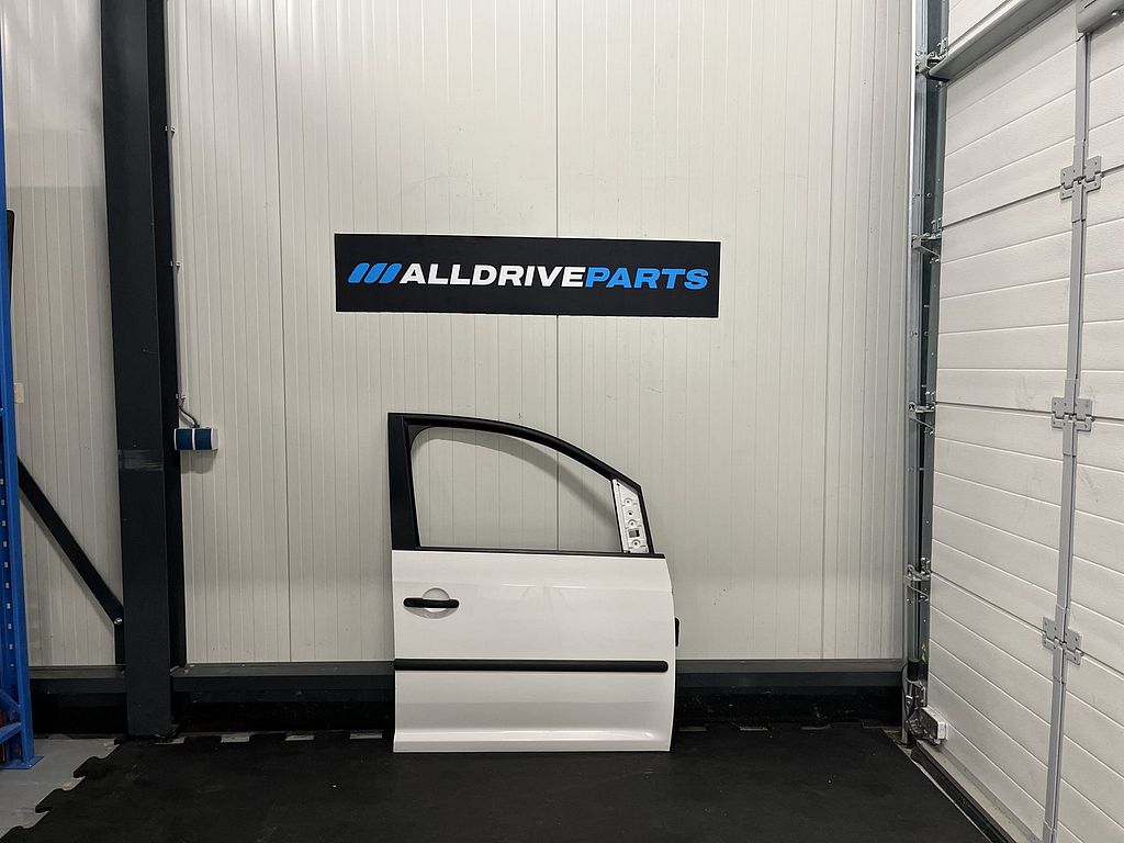 VW Volkswagen Caddy Voorportier rechts wit LB9A 2K0831056B