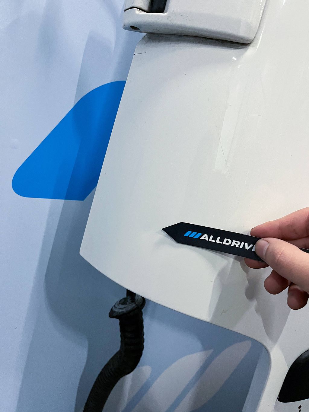 VW Volkswagen Transporter T6 achterdeur links wit 7H0827087